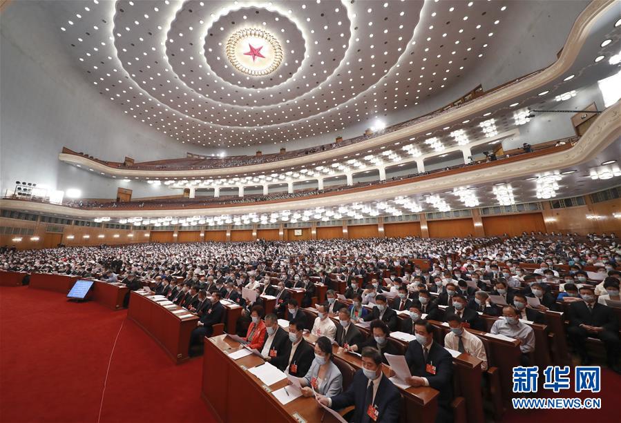 5月21日，中國人民政治協(xié)商會議第十三屆全國委員會第三次會議在北京人民大會堂開幕。 