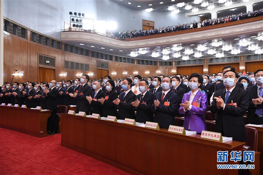 5月22日，第十三屆全國人民代表大會第三次會議在北京人民大會堂開幕。 