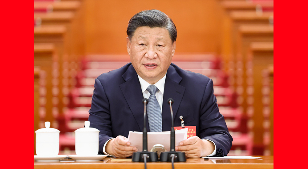 10月15日，中國共產(chǎn)黨第二十次全國代表大會在北京人民大會堂舉行預(yù)備會議。習(xí)近平同志主持會議。