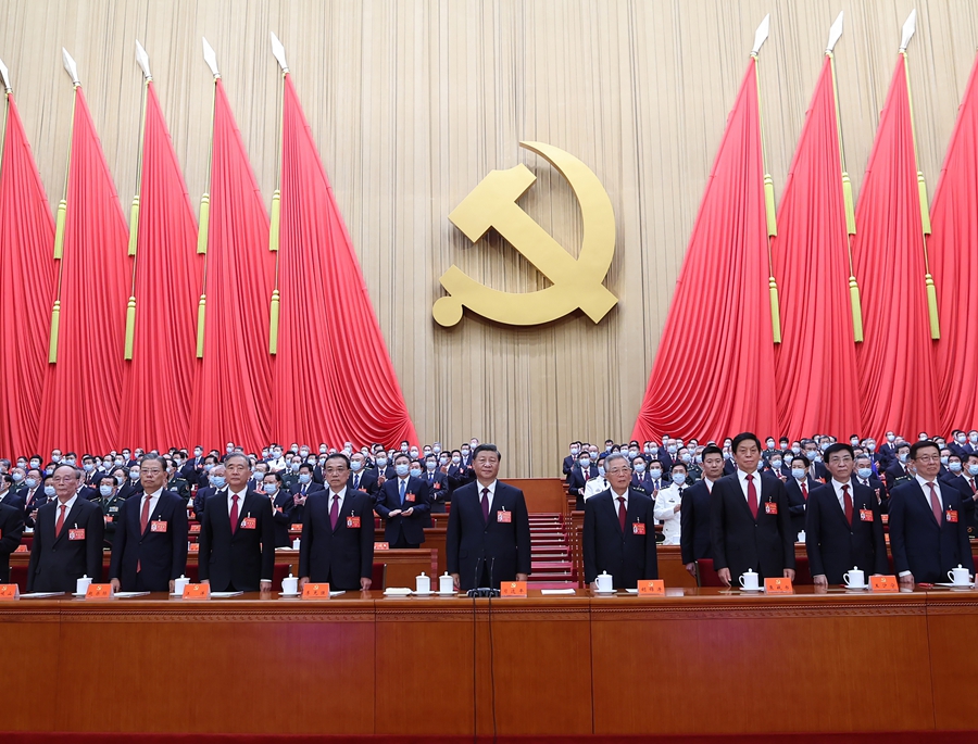 10月22日，中國共產(chǎn)黨第二十次全國代表大會在北京人民大會堂勝利閉幕。