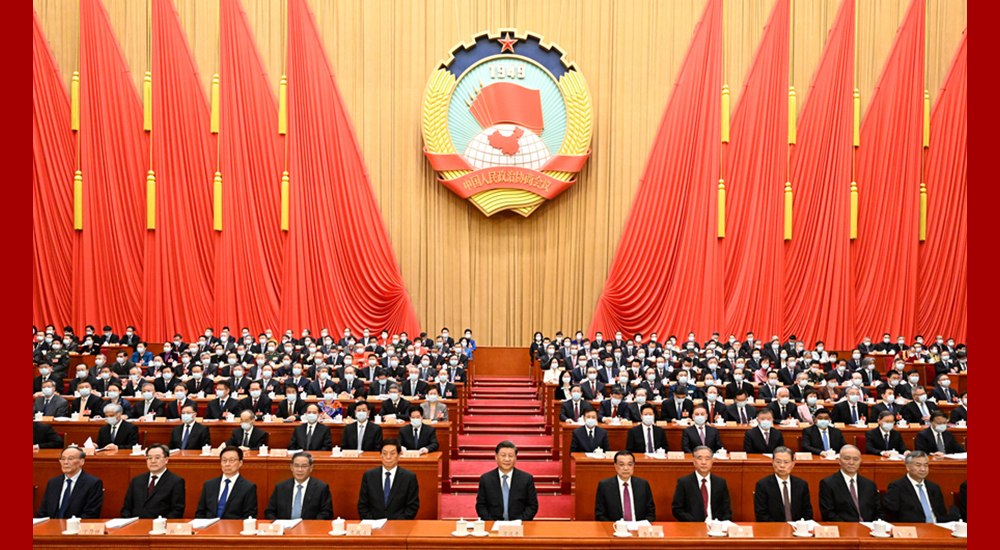 3月4日，中國人民政治協(xié)商會議第十四屆全國委員會第一次會議在北京人民大會堂開幕。