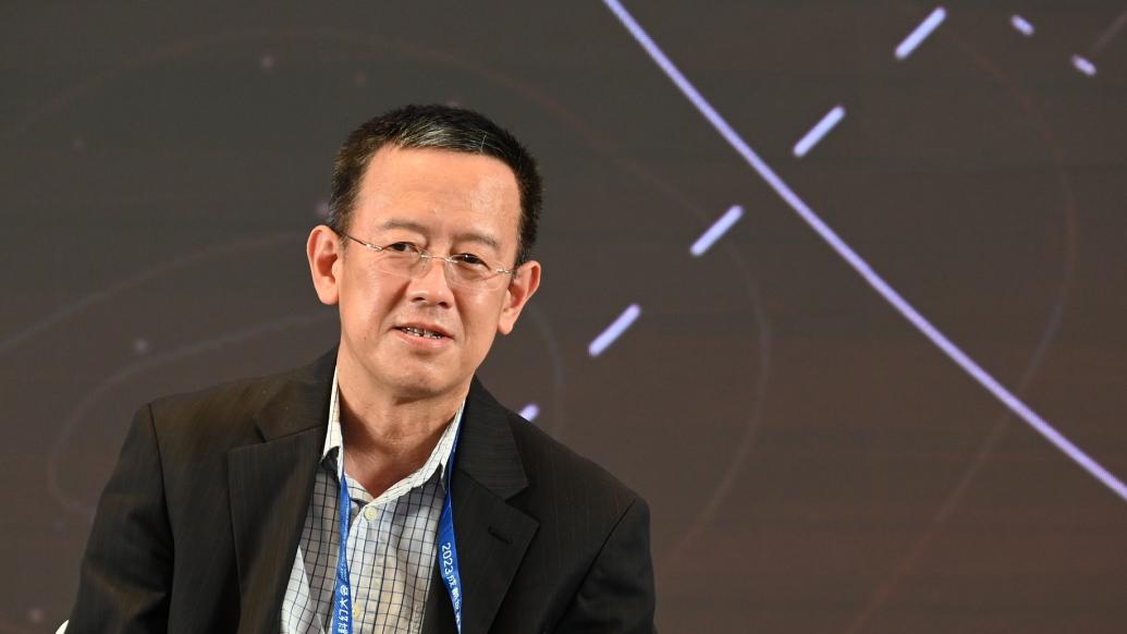 2023年10月20日，參加成都世界科幻大會的韓松