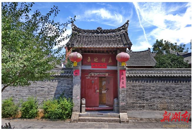 棣花古鎮(zhèn)的賈平凹老宅。