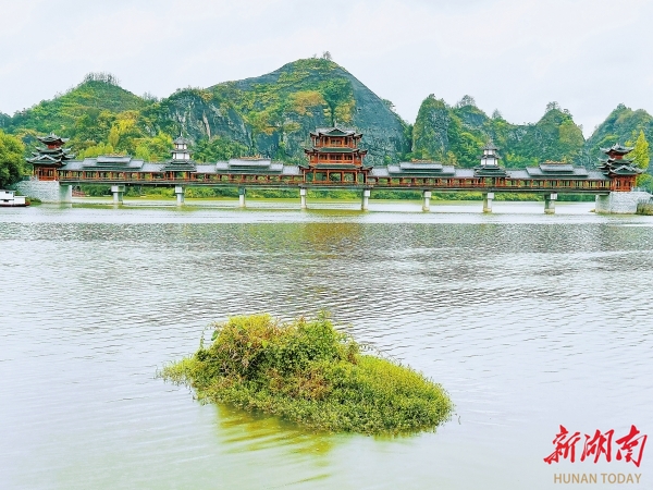 溆浦思蒙風(fēng)雨橋。