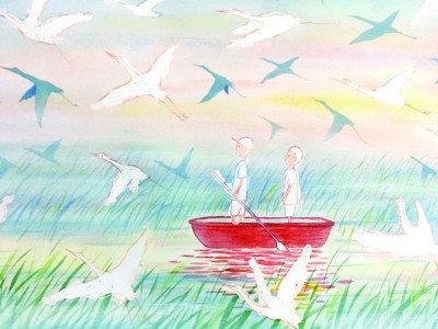 繪本《游河》過程草圖。受訪者供圖