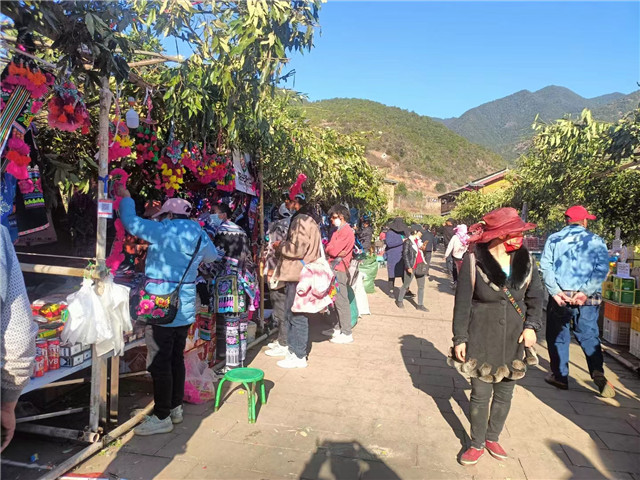 老家直苴的山街，以前李躍慧經(jīng)常會(huì)去那里擺攤