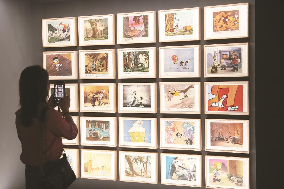 “繪動世界”展覽現(xiàn)場。 （主辦方供圖）