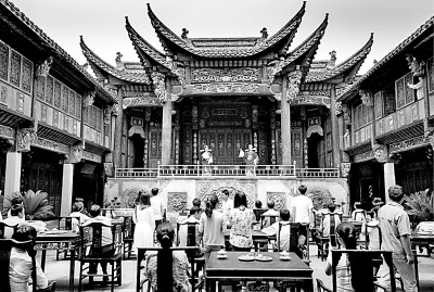 南京溧水古戲臺(tái)。資料圖片